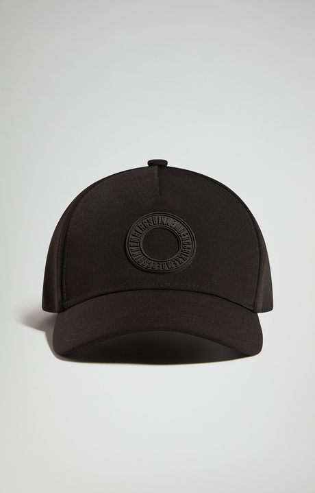 Cappello baseball uomo patch, BLACK, hi-res-1