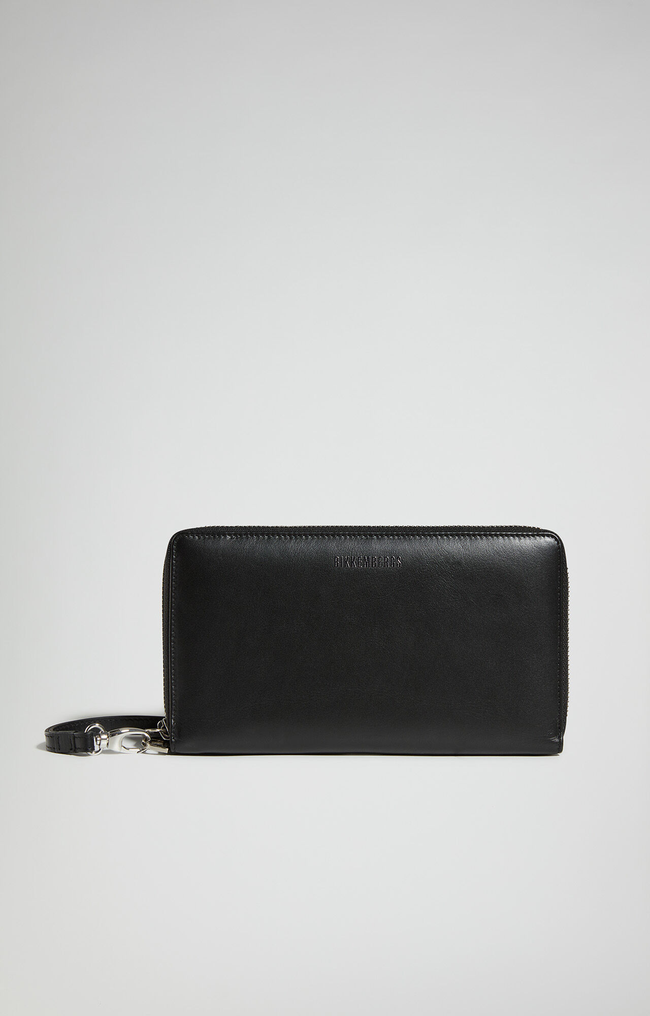 dirk bikkembergs Men's zip-around wallet with wrist strap