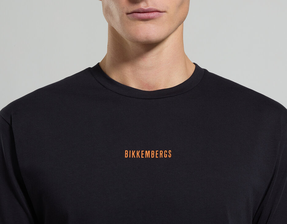 Men's T-shirt with prints, ANTHRACITE Men's T-shirt with prints, ANTHRACITE, hi-res-1