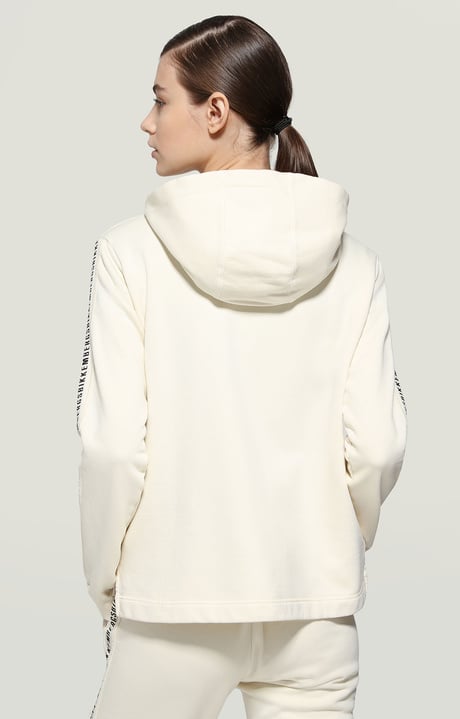 Women's hoodie sweatshirt , WHITE Women's hoodie sweatshirt , WHITE, hi-res-1