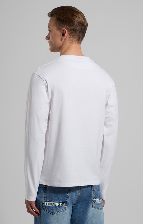 Long-sleeve men’s T-shirt, WHITE, hi-res-1