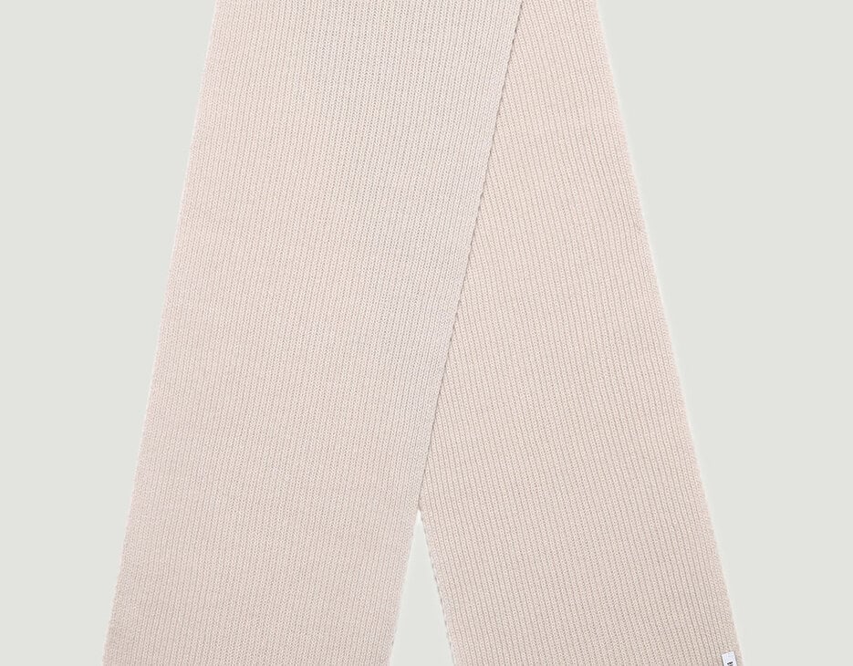 Men's scarf with patch 25x180 cm, STONE Men's scarf with patch 25x180 cm, STONE, hi-res-1