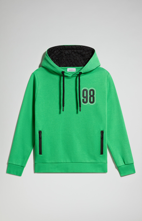 Boy's hoodie, CLASSIC GREEN, hi-res-1