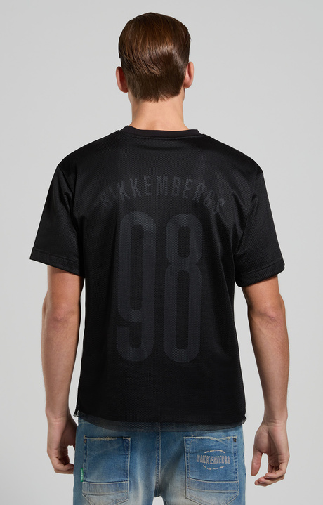Men's mesh T-shirt, ANTHRACITE, hi-res-1