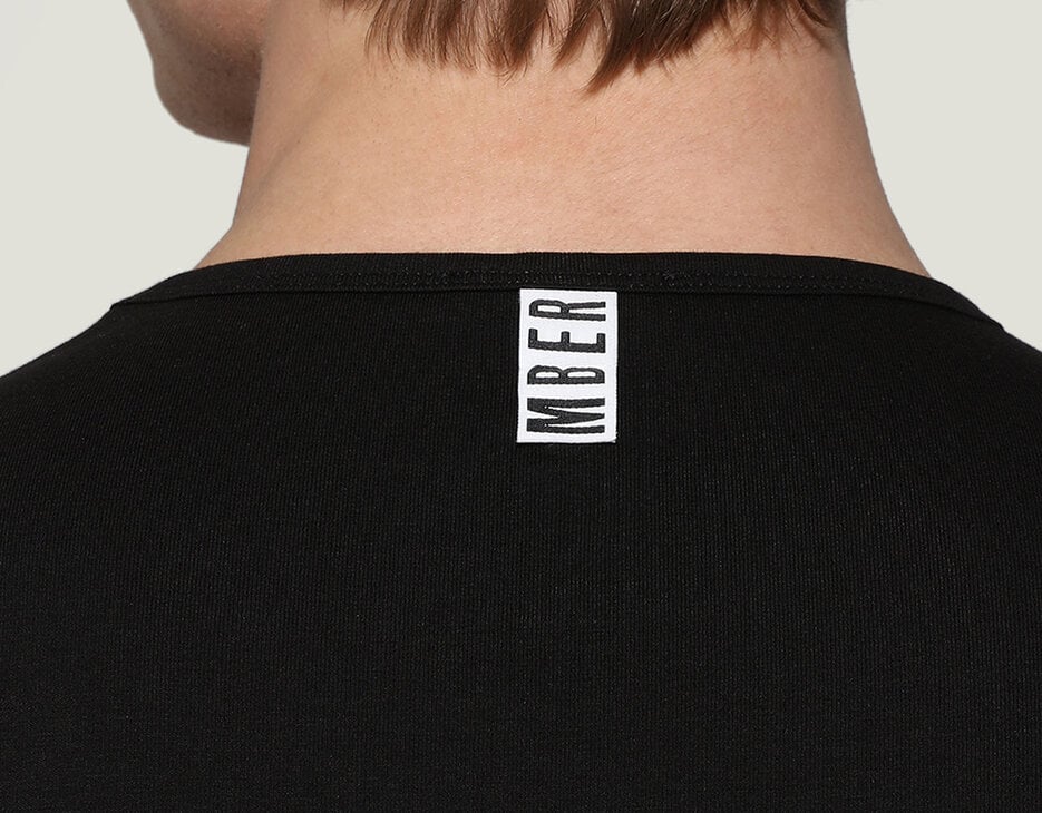 2-pack men's undershirt, BLACK 2-pack men's undershirt, BLACK, hi-res-1