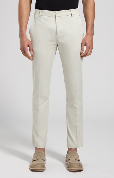 Slim fit men's pants, CASTLEWALL, hi-res-1