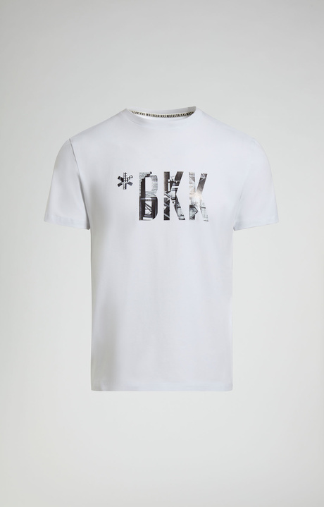 Men's print T-shirt, WHITE, hi-res-1