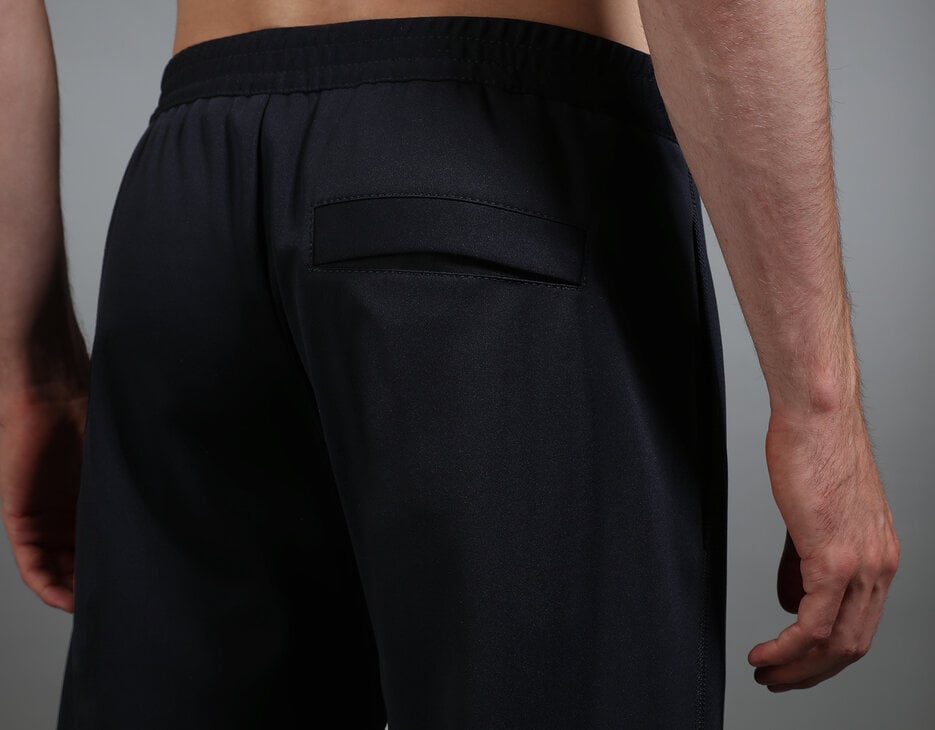 Men's navy trousers, NAVY Men's navy trousers, NAVY, hi-res-1