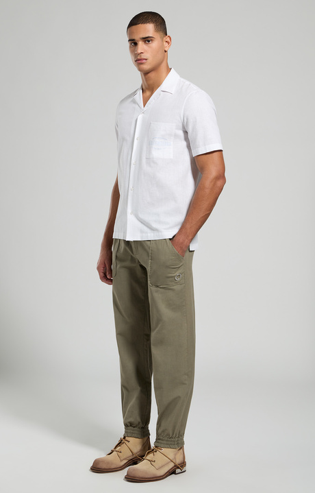 Men's bowling shirt, WHITE, hi-res-1