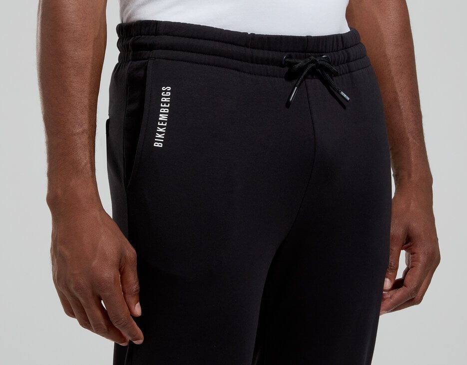 Printed men’s joggers, BLACK Printed men’s joggers, BLACK, hi-res-1