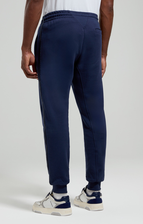 Men's drop-crotch sweatpants, BLACK IRIS, hi-res-1