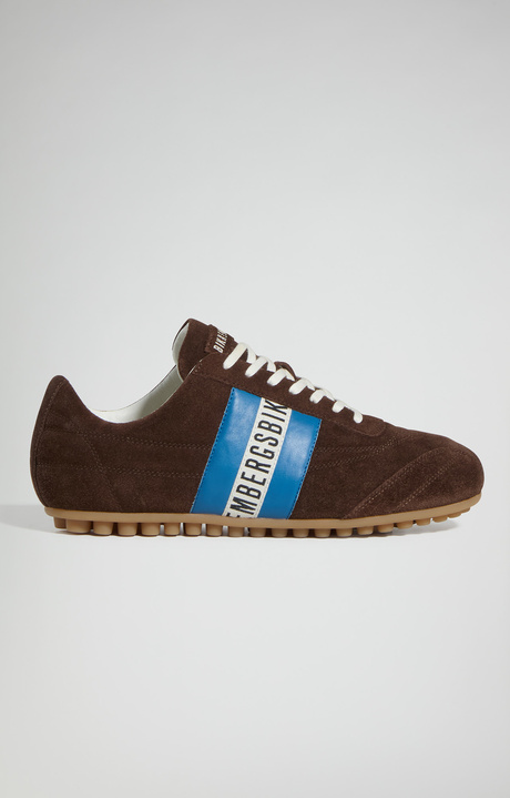 Men&rsquo;s Soccer suede sneakers, CACAO, hi-res-1
