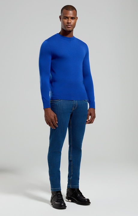 Men’s sweater with tonal logo, SURF THE WEB, hi-res-1