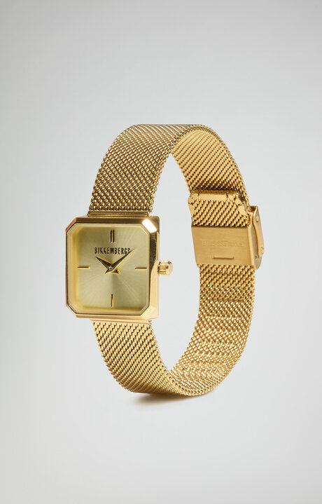 bikkembergs Watch with mesh steel band