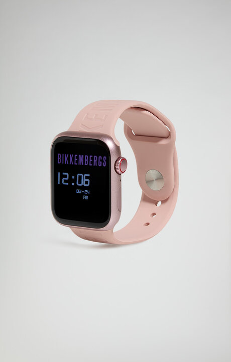 bikkembergs Pink Smartwatch wireless charging