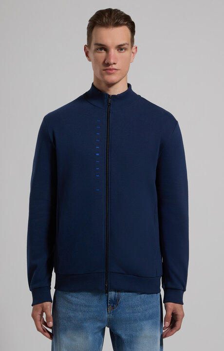 GIACCA FELPA, BLACK IRIS, hi-res-1