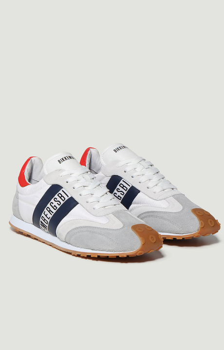 Men's sneakers - Guti M, WHITE/NAVY/RED, hi-res-1