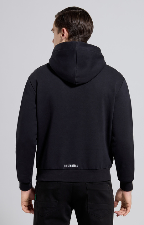 Men's hoodie, METEORITE BLACK, hi-res-1