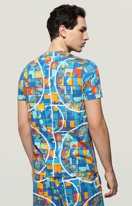 Men's T-shirt all-over print, MULTICOLOR Men's T-shirt all-over print, MULTICOLOR, hi-res-1
