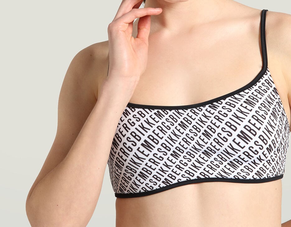 Women's swimsuit with all-over diagonal print, 002 Women's swimsuit with all-over diagonal print, 002, hi-res-1