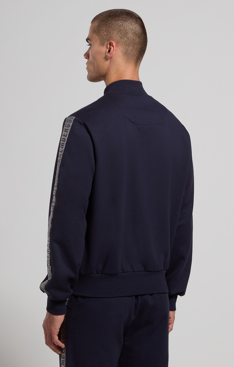 Men's sweatshirt with vanish logo, BLACK IRIS, hi-res-1