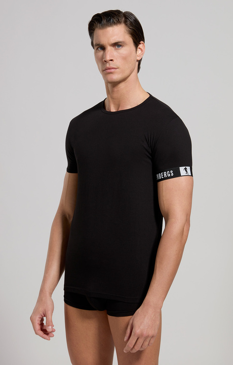 Men's undershirt, BLACK, hi-res-1