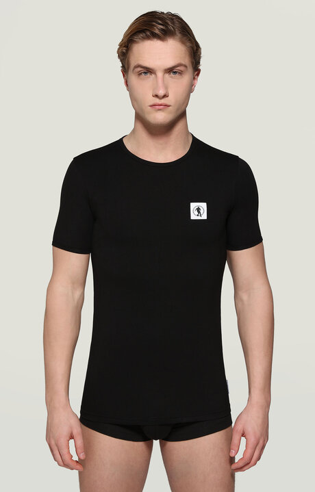 bikkembergs Black Men's Pupino undershirt