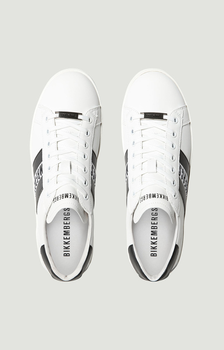 Men's sneakers - Recoba M, WHITE/BLACK, hi-res-1