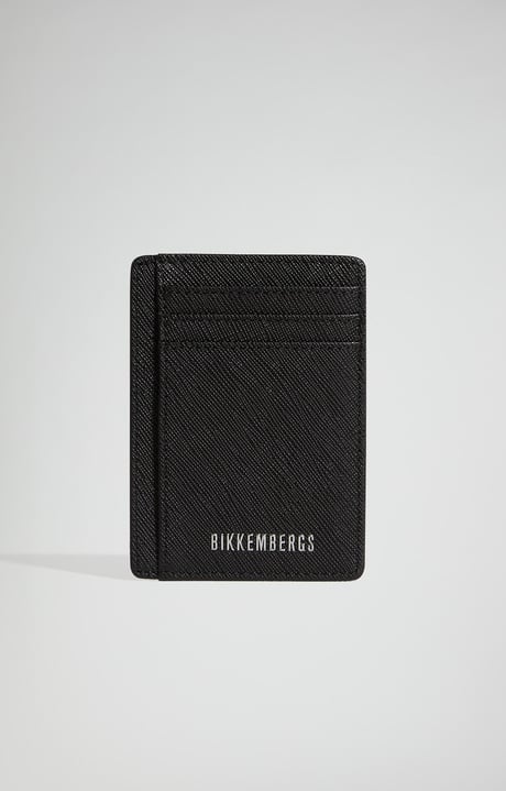 Men's leather wallet - Drew, BLACK Men's leather wallet - Drew, BLACK, hi-res-1