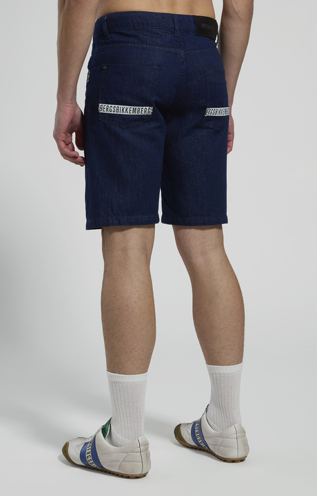 Men&rsquo;s denim shorts, L6 BLUE DENIM, hi-res-1