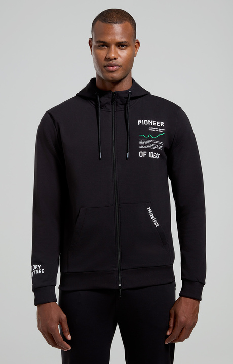 Men’s hoodie, BLACK, hi-res-1