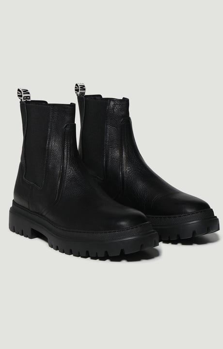 Men's ankle boots - Kopa U, BLACK Men's ankle boots - Kopa U, BLACK, hi-res-1