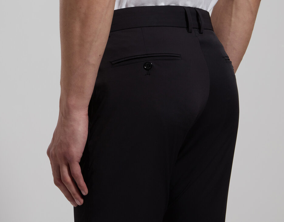 Pantaloni da viaggio uomo, BLACK, hi-res-1
