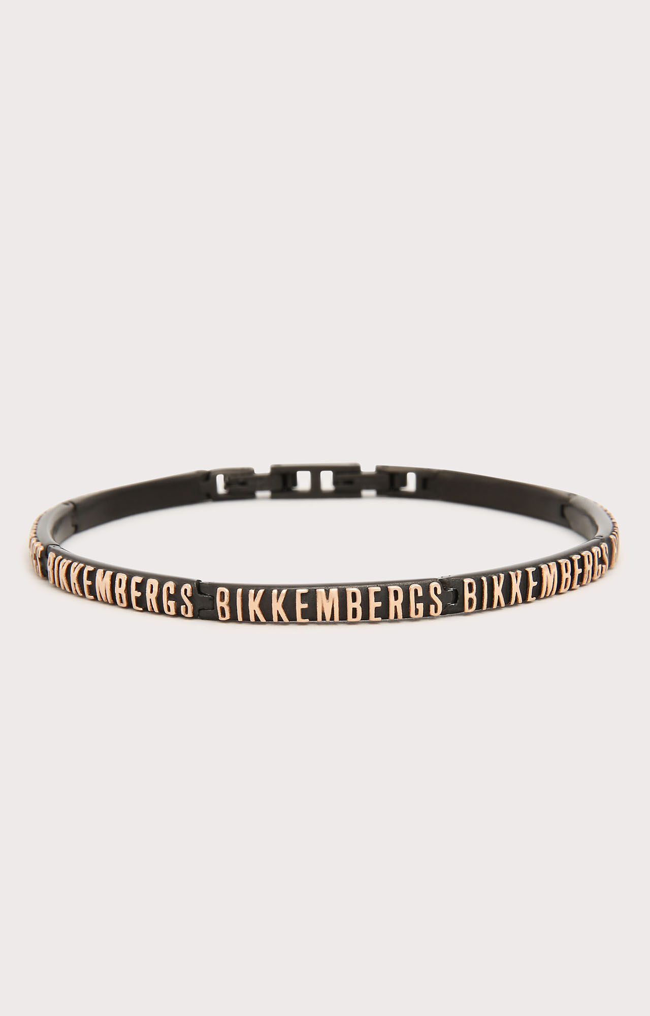 dirk bikkembergs Bikkembergs men's bracelet with embossed lettering