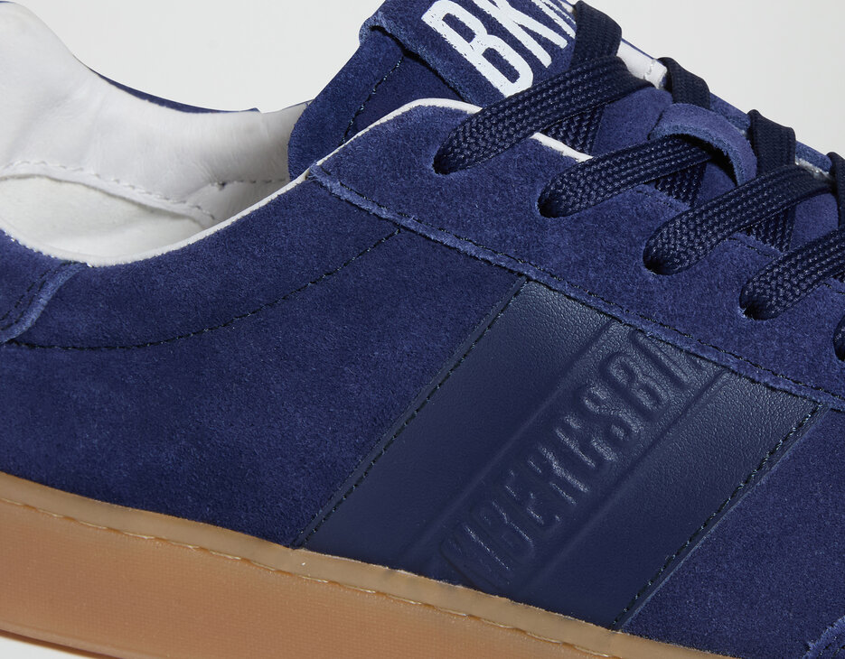 Men&rsquo;s Recoba multimaterial sneakers, NAVY, hi-res-1