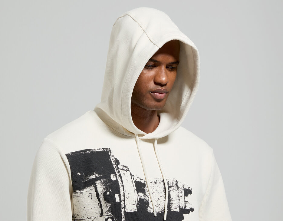 Men’s hoodie, SILVER BIRCH, hi-res-1