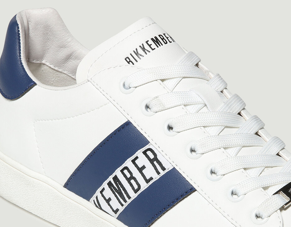 Men's sneakers - Recoba M, WHITE/NAVY Men's sneakers - Recoba M, WHITE/NAVY, hi-res-1