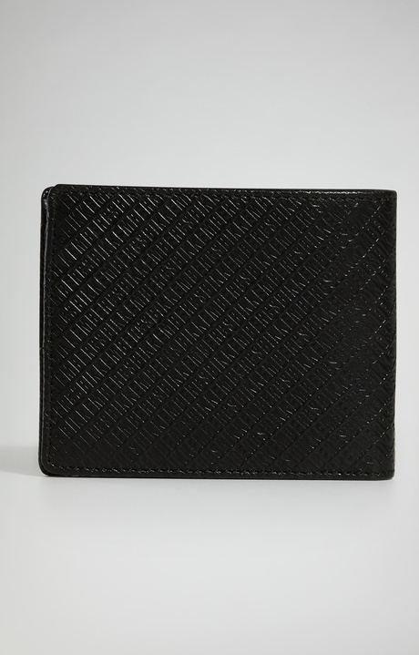 Men&rsquo;s leather wallet, BLACK, hi-res-1