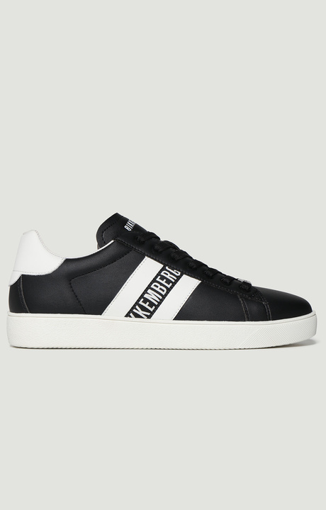 Men's sneakers - Recoba M, BLACK/WHITE, hi-res-1