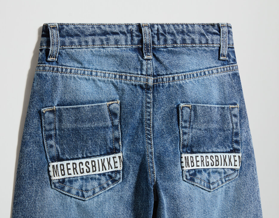 Junior's jeans with back logo, CAMPIONE Junior's jeans with back logo, CAMPIONE, hi-res-1