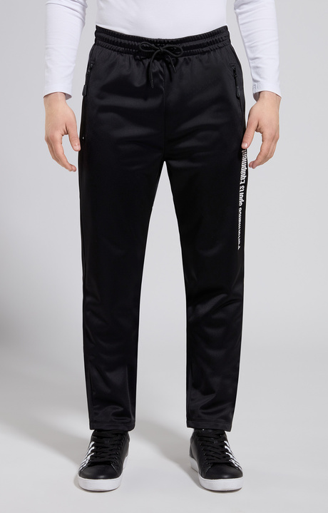 Men's triacetate joggers, METEORITE BLACK, hi-res-1