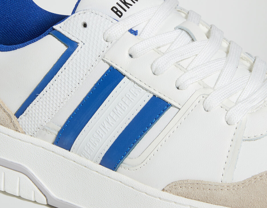 Men&rsquo;s B4SK3T sneakers, IVORY/BLUE, hi-res-1