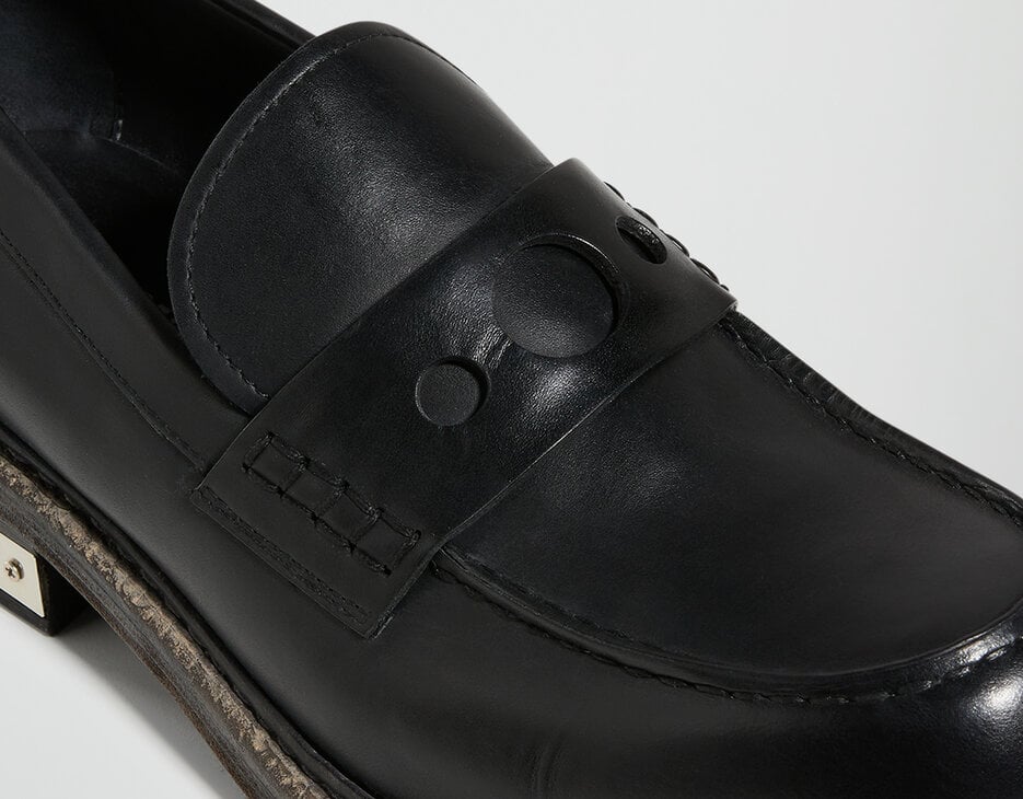 Met men's moccasins , BLACK Met men's moccasins , BLACK, hi-res-1
