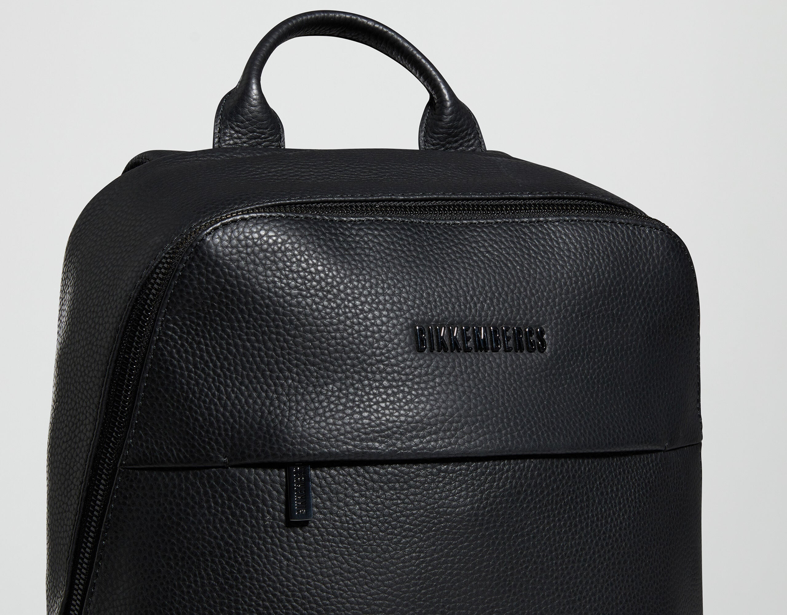 Men's Roy leather backpack - BLACK | Bikkembergs