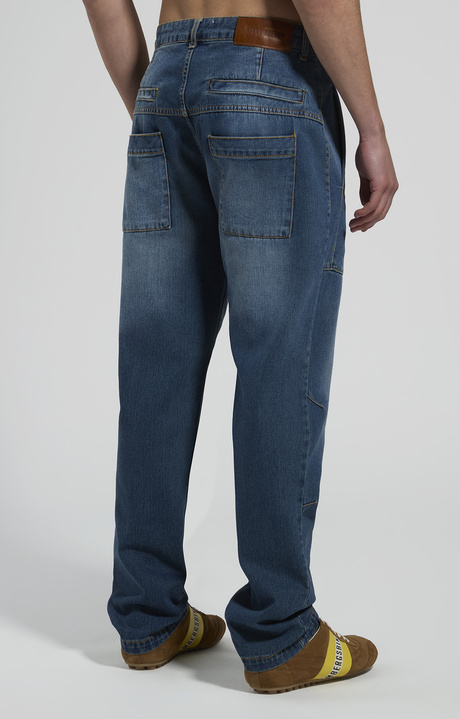 Men&rsquo;s loose-fit jeans, L2 BLUE DENIM , hi-res-1