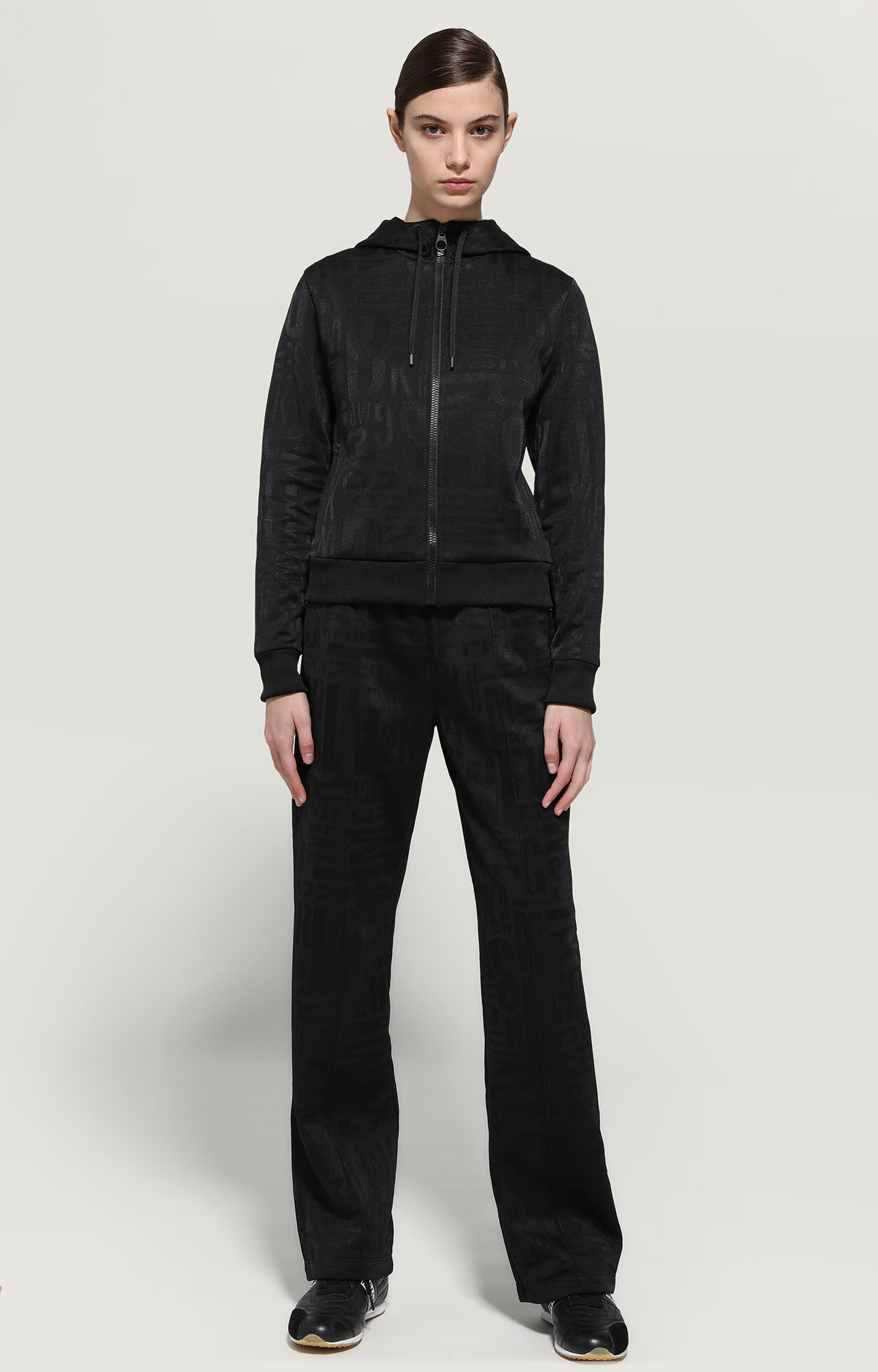 Black Women's sweatshirt - jacquard | Bikkembergs