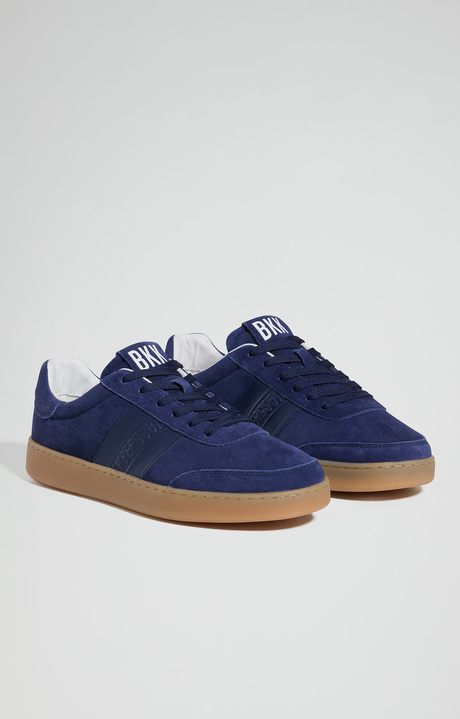 Men&rsquo;s Recoba multimaterial sneakers, NAVY, hi-res-1