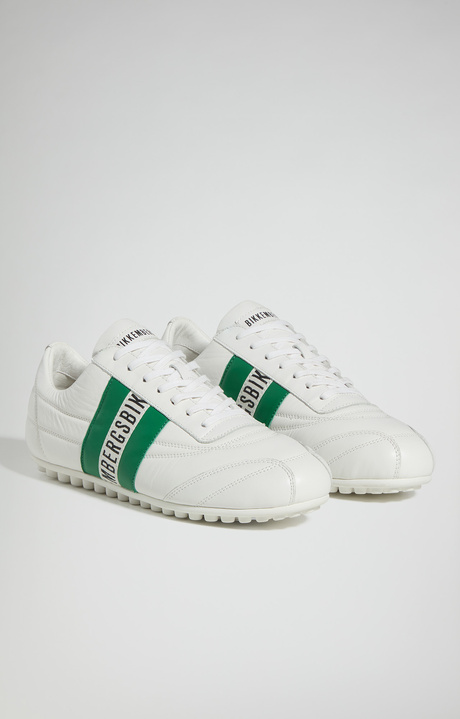 Men&rsquo;s Soccer sneakers, WHITE/GREEN, hi-res-1