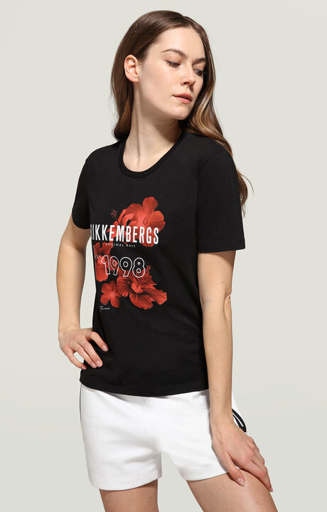 T-SHIRT, BLACK, hi-res-1