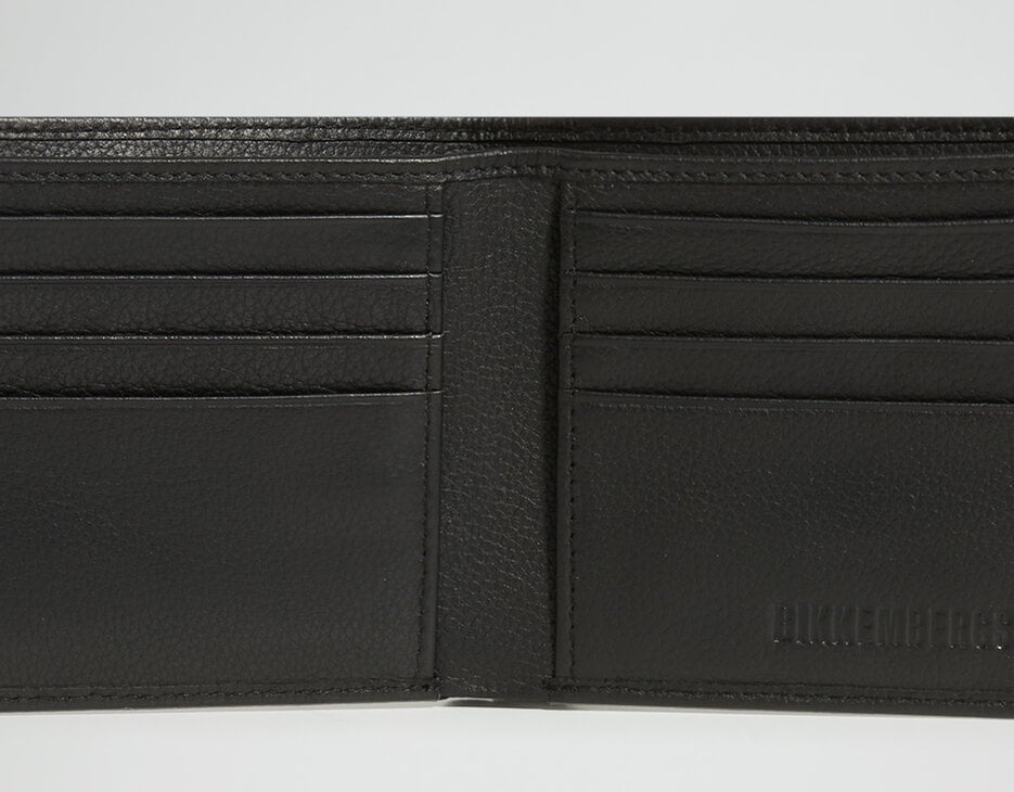 Gael men's leather wallet, BLACK Gael men's leather wallet, BLACK, hi-res-1